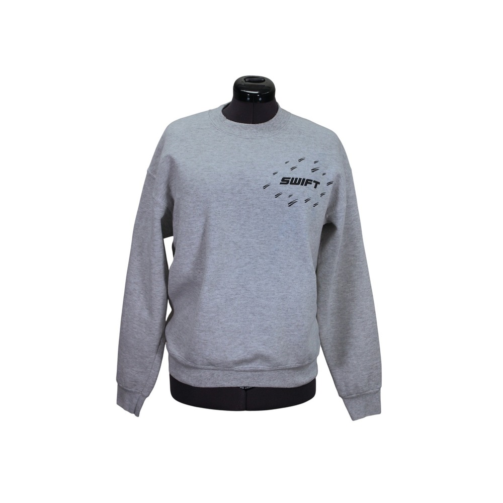 Platinum Heavyweight Sweats Men's Large Swift Fleece Crew Neck Pullover‎ Sweater